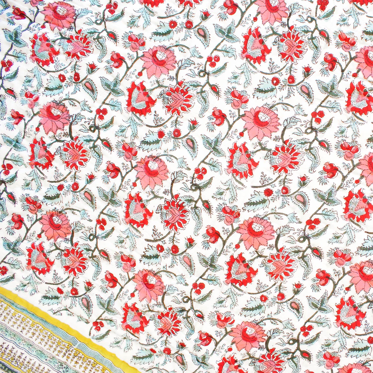 Tara-Textile - indische Decke - Kuscheldecke Nihar
