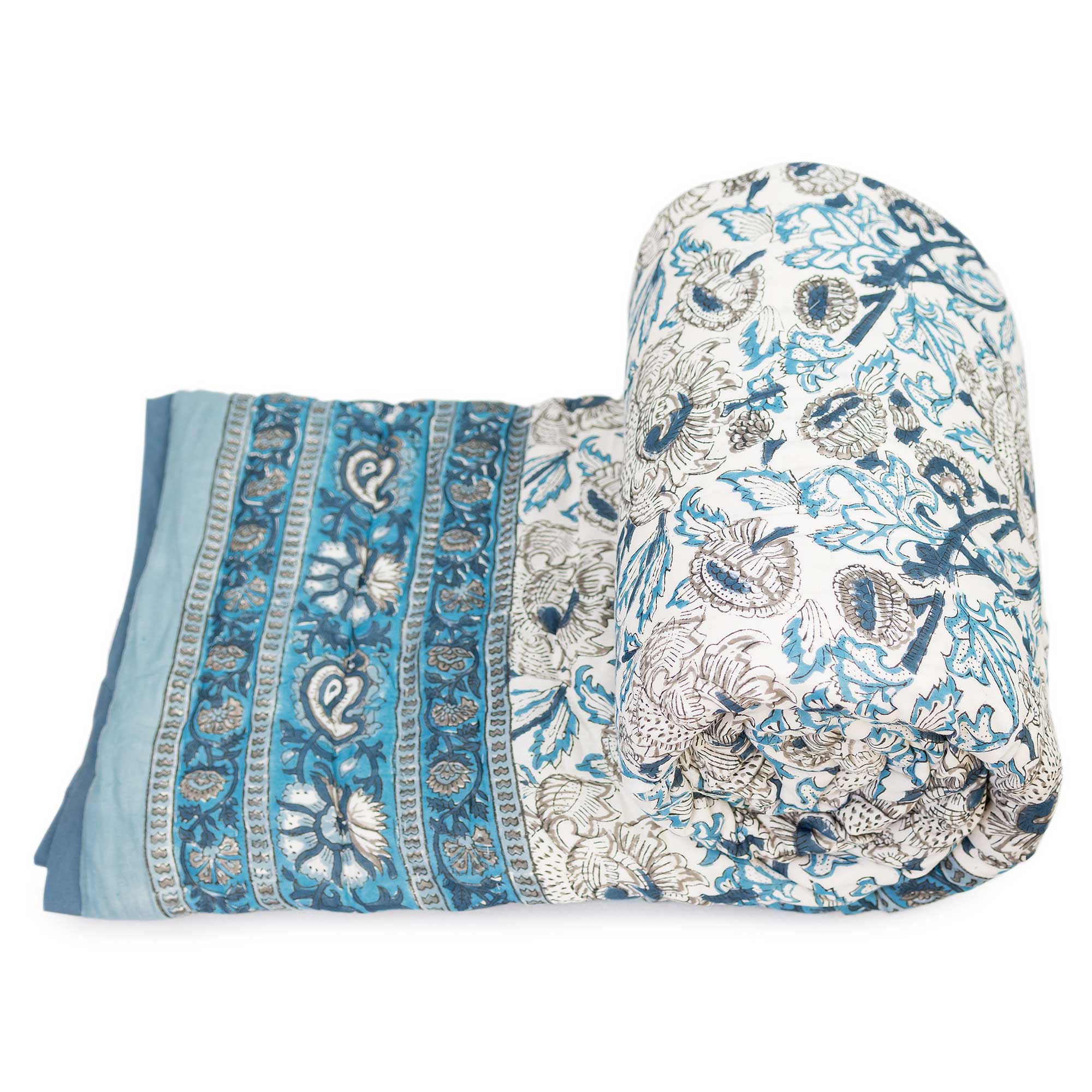 Tara-Textile - indische Decke - Kuscheldecke Ajala